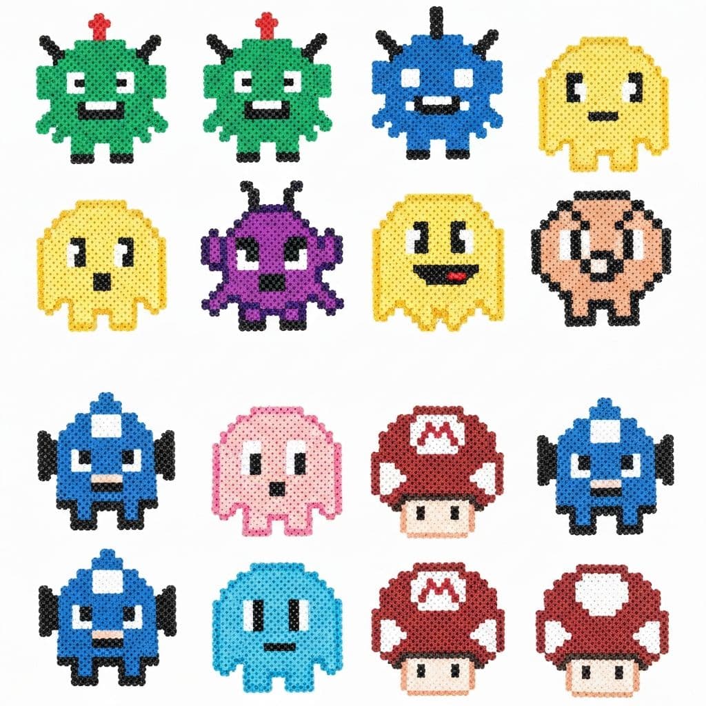 复古像素游戏 pattern preview